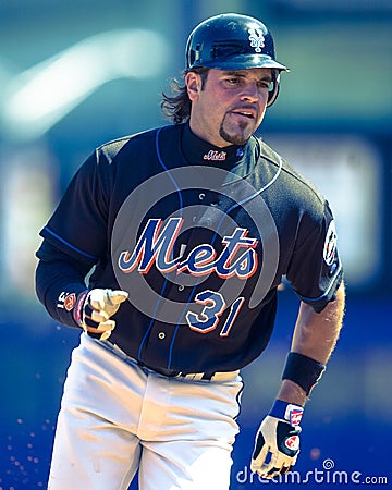 Mike Piazza Editorial Stock Photo