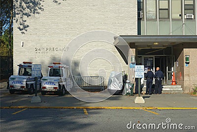 New York City Police Precinct Editorial Stock Photo