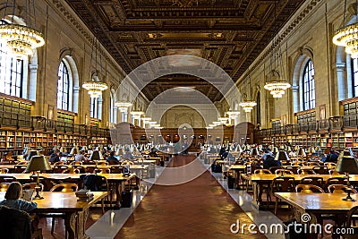 The New York Public Library Editorial Stock Photo