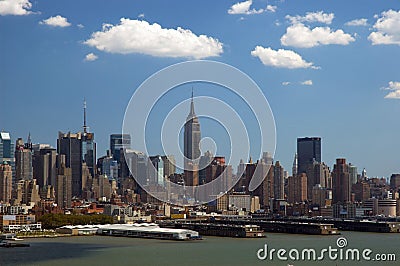 New York skyline Stock Photo