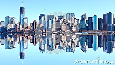 New York skyline Stock Photo