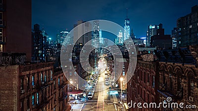 New York skyline Editorial Stock Photo