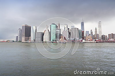 New York skyline Stock Photo