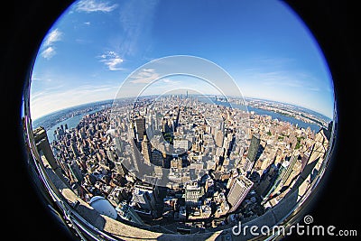 New York skyline Stock Photo