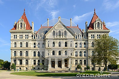 New York State Capitol, Albany, NY, USA Stock Photo