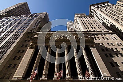 The New York Stock Exchange Editorial Stock Photo