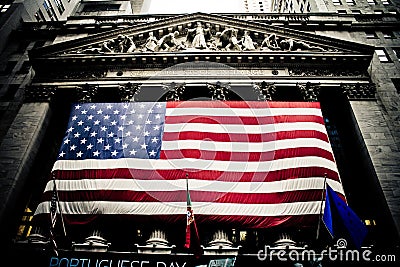 New York Stock Exchange building Manhattan, NY Editorial Stock Photo