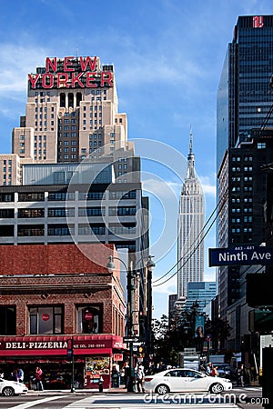 New York street scene Editorial Stock Photo