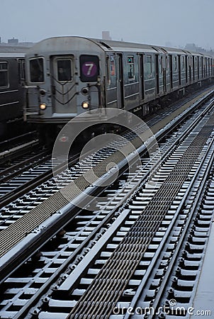 New york Subway Stock Photo