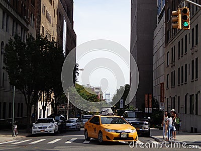 New York traffic Editorial Stock Photo