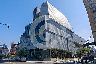 The Whitney museum of American art in New York City Editorial Stock Photo