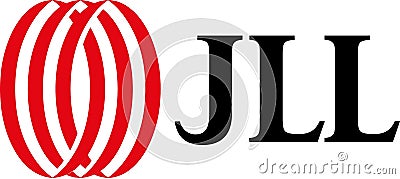 New York, USA - 9 March 2024: JLL Jones Lang Lasalle Company Logo, Corporation Icon, Illustrative Editorial Editorial Stock Photo