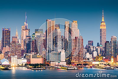 New York, New York, USA Midtown Manhatta Stock Photo