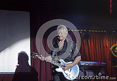 Graham Russell of Air Supply performs at B.B. King blues club an Editorial Stock Photo