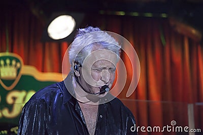 Graham Russell of Air Supply performs at B.B. King blues club an Editorial Stock Photo