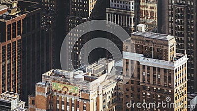 Rooftops and skyscrapers of New York Stock Photo