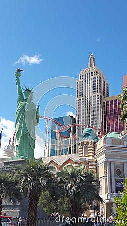 New York Vegas Editorial Stock Photo