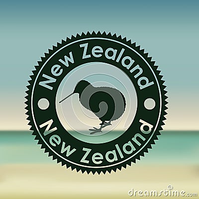 New zealand design Vector Illustration