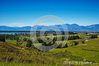 New Zealand Landscape Stock Photo