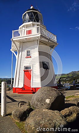 New Zealand Lighthouse Editorial Stock Photo