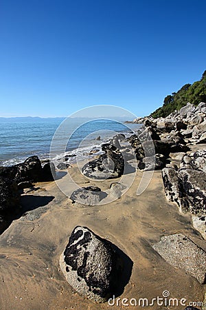 New Zealand Tasman District Stock Photo