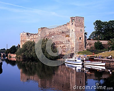 Newark castle. Editorial Stock Photo