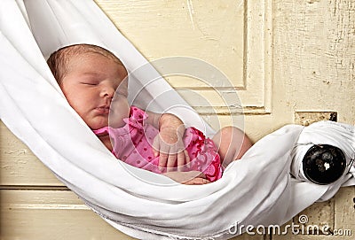 Newborn baby Stock Photo