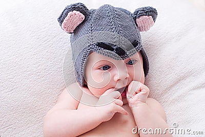 Newborn baby Stock Photo