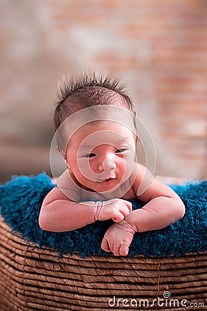 Newborn baby Stock Photo