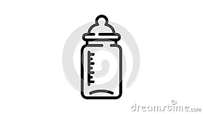 Newborn Milk Bottle Icon Animation Stock Video - Video of line, nutrition: 217189595 Newborn Milk Bottle Icon Animation Stock Video - Video of line, nutrition: 217189595