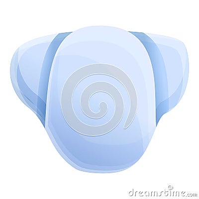 Newborn nappy icon, cartoon style Vector Illustration