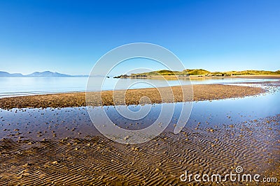 Newborough beach Stock Photo