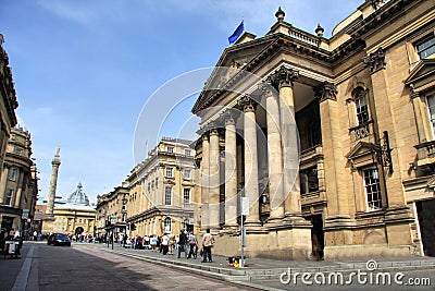 Newcastle City Centre Stock Photo