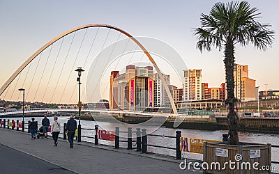 Newcastle Upon Tyne, Tyne and Wear, England Editorial Stock Photo