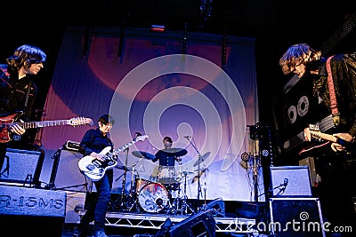 The Thurston Moore Group live in concert at Newcastle Riverside Editorial Stock Photo