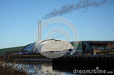 Recycling. Energy recovery facility. UK Editorial Stock Photo