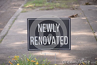 Newly Renovated Apartment Complex Stock Photo