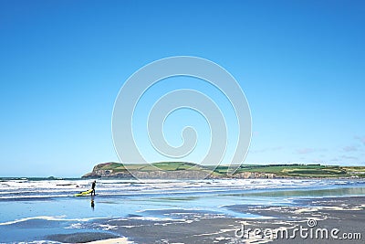 Newport Sands, NEWPORT BAY. PEMBROKESHIRE. DYFED. WALES. UK Editorial Stock Photo