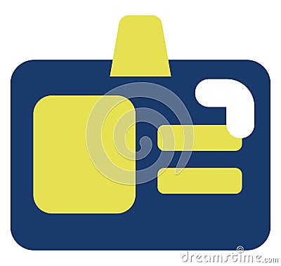 News badge, icon Vector Illustration