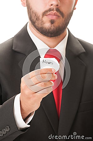 News concept Stock Photo