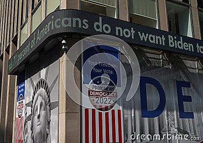 News Corporation headquarters building in New York City Editorial Stock Photo