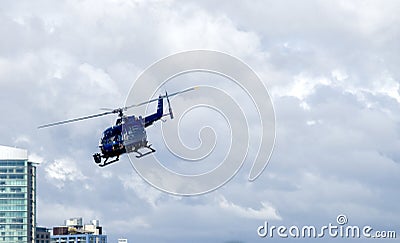 News or event chopper Stock Photo