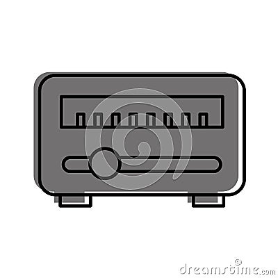 News satellite radio Vector Illustration