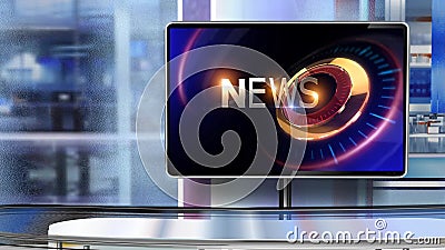News Studio With Table Stock Video Video Of Newscaster News Studio With Table Stock Video Video Of Newscaster