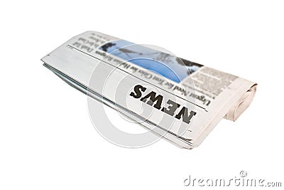 Newspaper Stock Photo