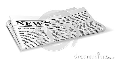 Newspaper Stock Photo