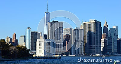 Newyork Skyline Editorial Stock Photo