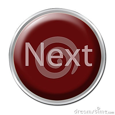 Next Button Stock Photo