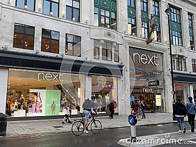 Next is the largest clothing retailer by sales in the United Kingdom Editorial Stock Photo