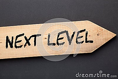 Next Level Concept Stock Photo